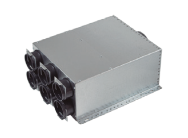 Plenums para conductos circulares